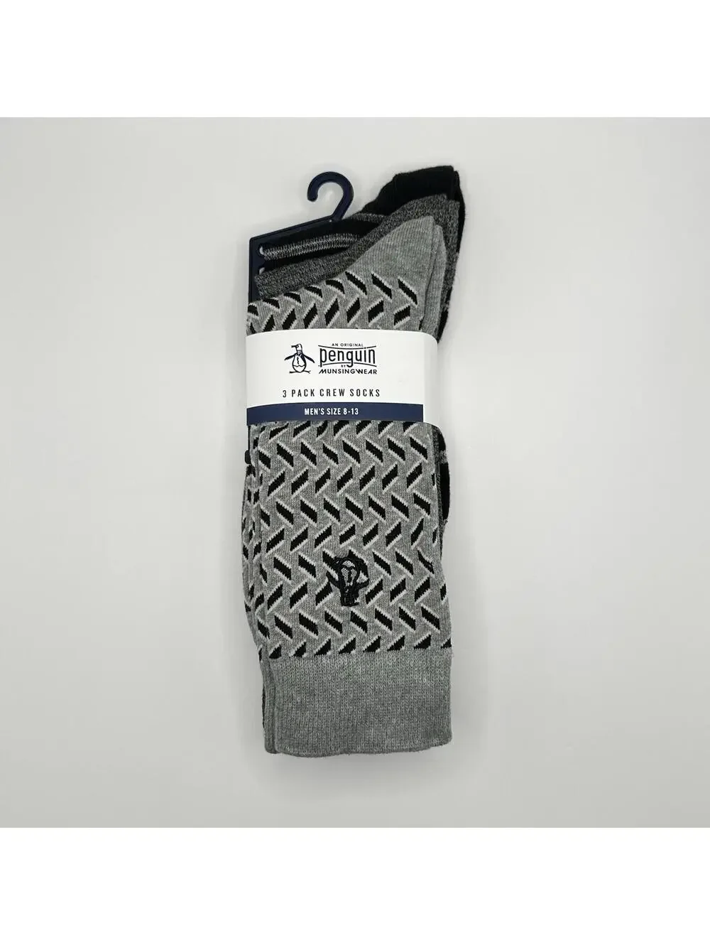 An Original Penguin Mens Crew Socks Pack of 3 (8-13) NWT 138136